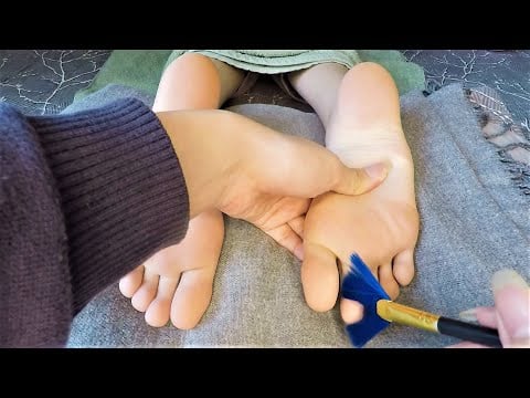 ASMR Foot Scratching | Massage ASMR