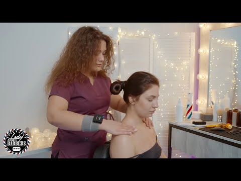 Pure Calm ASMR Massage by Barber Lady Elle for Skinny Girls