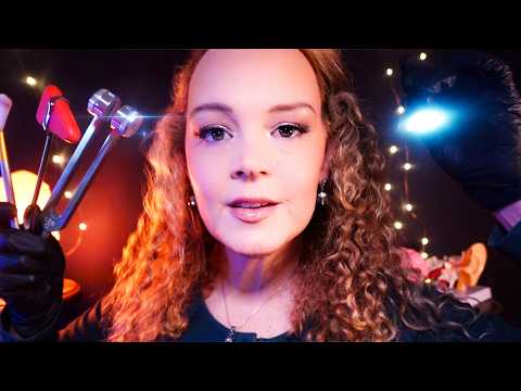 ASMR Doctor Roleplay: Cranial Nerve Exam 🌙 Ear to Ear Tingles