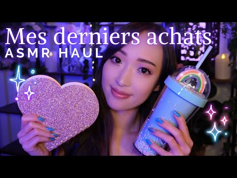 ASMR HAUL | Mes petites trouvailles du mois d'Août 2023 (chuchotements)