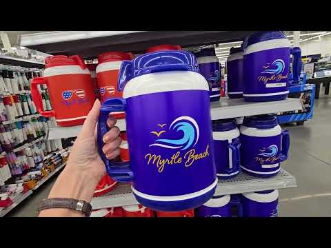 ASMR | North Myrtle Beach Walmart Fall 2025 Walk-Through (Whispered Voiceover)