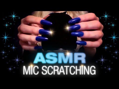 1 HOUR ASMR ✨ Fast & Aggressive Foam Mic Scratching ✨ Deep Brain Massage ✨ Intense Tingles ⚡️