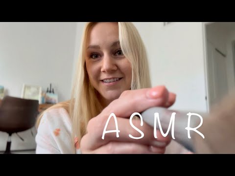 ASMR pampering + words of affirmation ~ mental health reset & reflection ~ soft spoken, brushing