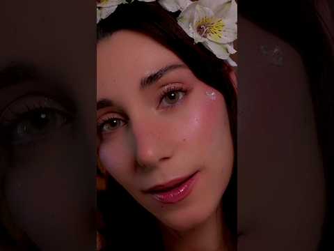 ASMR SPA FLORAL 🌸🍑MASAJES & SKINCARE 🧼 Roleplay en Español 💤 Atención Personal #shorts  #short #asmr