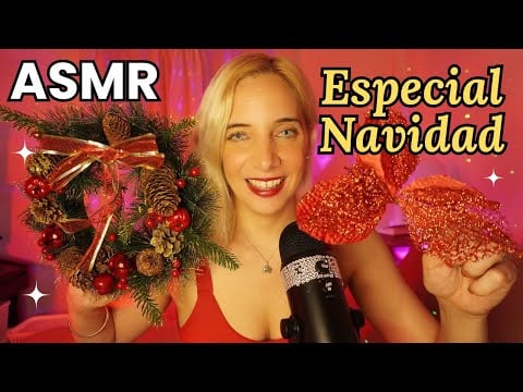 ASMR FELICES FIESTAS 🎄 Especial Navidad | Compañía y Calma en Días Especiales🌟