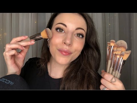 GRWM ASMR 💄✨ MI TRUCCO PER RILASSARTI E PROVO NUOVI PENNELLI