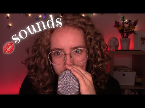 [ASMR] 100% Tingle Guarantee: Intense Mouth Sounds  💋🖤 Super Close-Up (Cupped Mic)