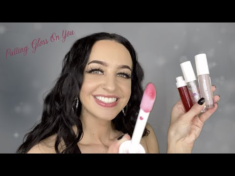 [ASMR] Lip Gloss Try On Bar RP