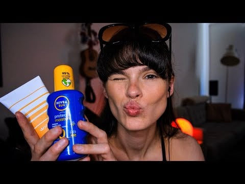 ASMR Svenska 🇸🇪 Tar hand om dig på en varm sommardag 🌿🧴