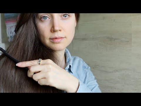 ASMR HAIR BRUSHING & HAIR PLAY