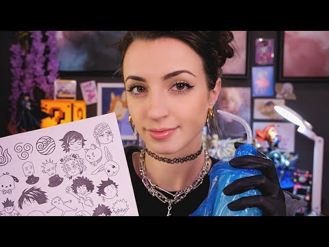 ASMR | Realistic Tattoo Shop | Full Experience