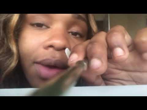 ASMR Up Close Gum Chewing And Camera Tapping