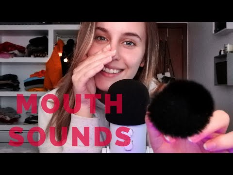 MOUTH SOUNDS muy Cerca del Micro + Mic Brushing para Dormir | Montaña ASMR Español