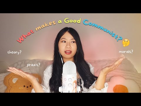 [SOFTSPOKEN VER] ASMR What makes a good communist? 🤔 | tapping, gripping, floofy sounds