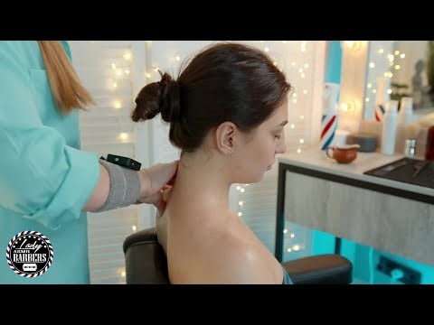 Soothing ASMR Scalp Massage by Barber Lady Lida