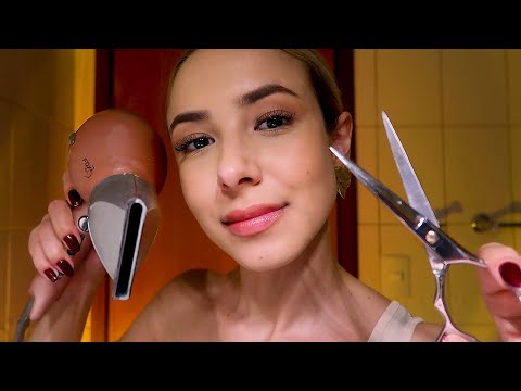 ASMR - SPA COMPLETO NO SEU CABELO 💆🏻‍♀️ (lavagem, massagem, hidratação e escova)