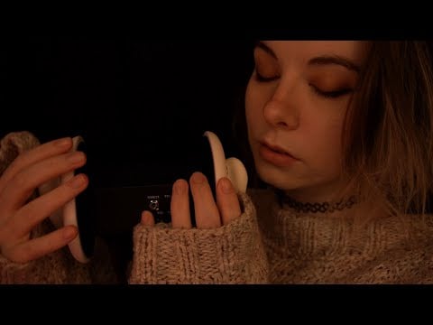 ASMR | gentle ear attention & ear blowing - no talking, slow breathing