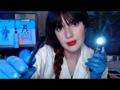 [ASMR] Detailed Face and Cranial Nerve Exam ~ Doctor Roleplay for Deep Relaxation