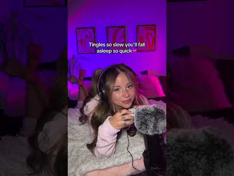 ASMR |Tingles so slow you’ll fall asleep so quick💓 #asmr #asmrshorts #tingles #karmaasmr #asmrvideo