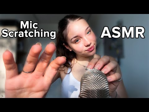 ASMR | Mic Scratching! 💅🎙️(lots of visuals)