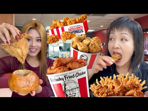 KFC FEAST with bread bowls!