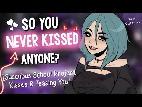 Playful Succubus wants to test your Innocence 🩷 [Kisses & Flirting | Making you Blush | F4A Audio]