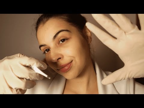 ASMR MÉDICA ANESTESIANDO VOCÊ PARA UM SONO PROFUNDO