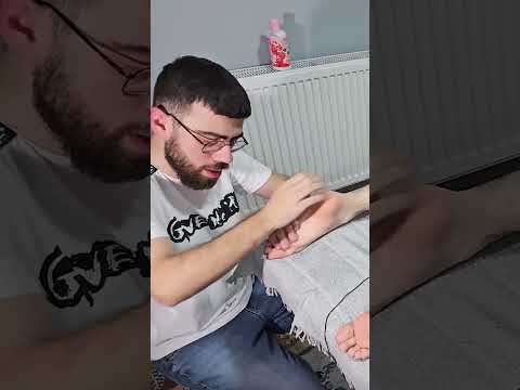 DEEP RELAXING FOOT AND LEG MASSAGE THERAPY #shorts #relaxing  #asmr #massage #handmassage  #relax