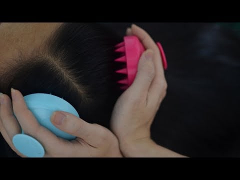 ASMR Relaxing Scalp Massage, Scalp Scratching TingTing For Deep Sleep