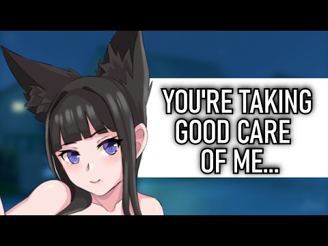 Helping A Stray Tsundere Wolfgirl [ASMR Roleplay Audio]