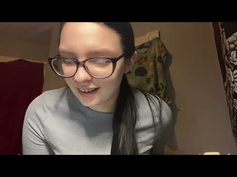 ASMR book tapping/ reading
