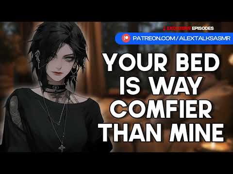 [SPICY & cute] [F4M] Possessive goth girl roommate sneaks into your room | [good boy] ASMR