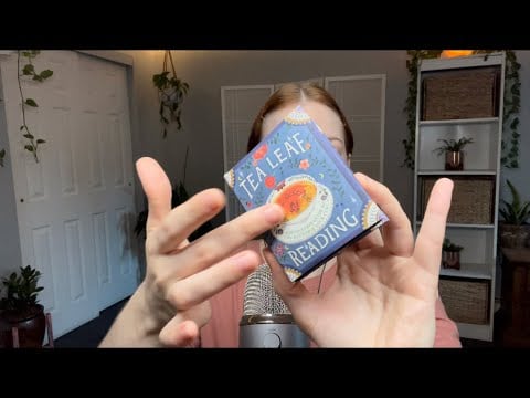 Asmr whispered tea leaf reading