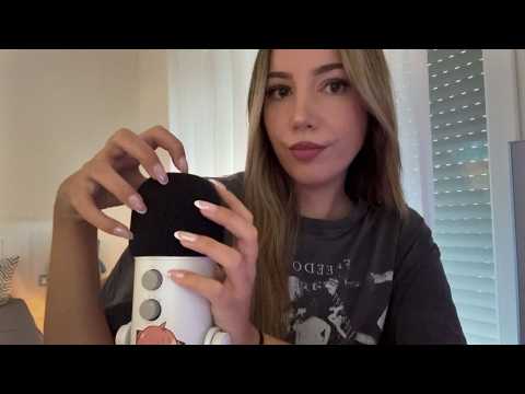 ASMR 30 Minutes Of Mic Scratching (Bare, Foam, Fluffy)