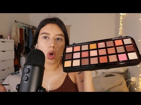 ASMR con chicle maquillándome platicando de amor, lealtad y toxicidad