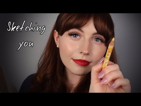 [ASMR] Artist Sketches You - Personal Attention, Pencil sounds