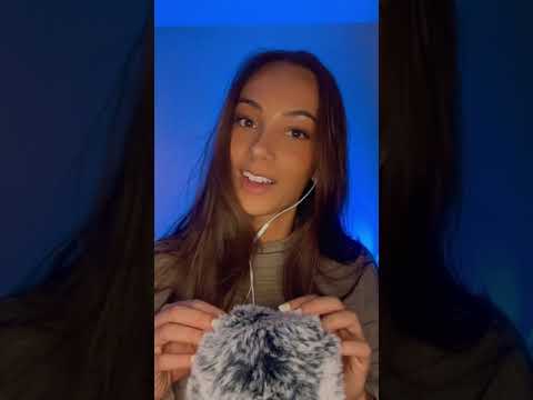 ASMR Fluffy Mic Head Massage 😌