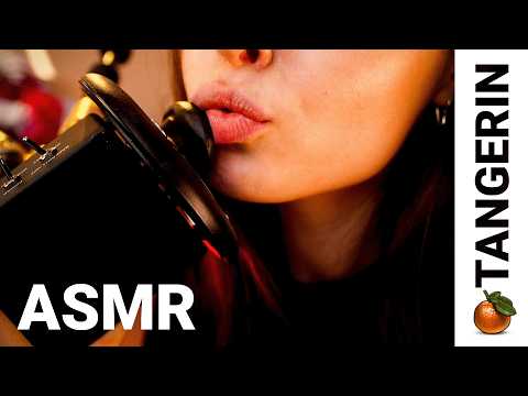 ASMR Ultra Close Kisses / Deep Tongue Fluttering & Clothes Scratching | Tangerin