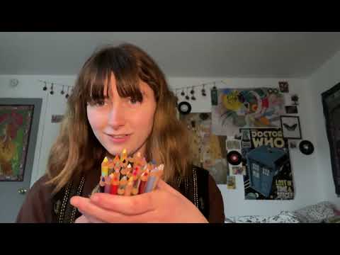 sharpening pencils and yapping | ASMR | ~lofi~