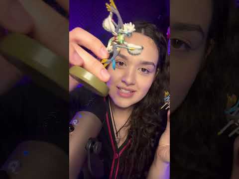 ASMR mostrando minha coleção de amiibo de Zelda #asmr  #zelda  #zeldatotk  #zeldabotw