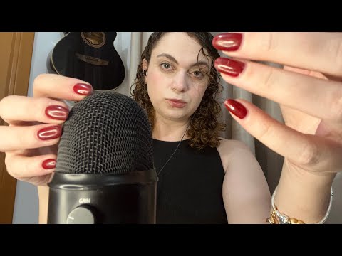 ASMR mic scratching