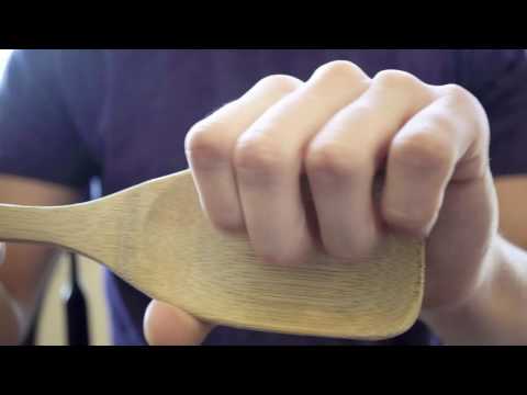 ASMR #53 - Aggressive wooden spoon scratching [please read description!]