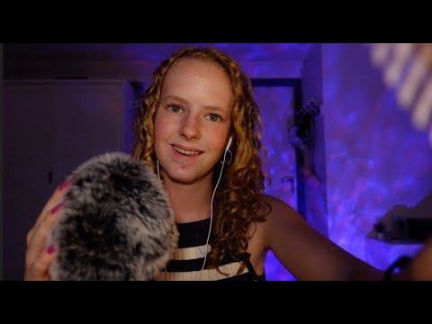 ASMR ~.~ Custom video voor Joost! | affirmaties, haar borstelen/knippen, tapping...