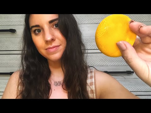 ASMR || Cleaning Your Face After a Night Out Personal Attention