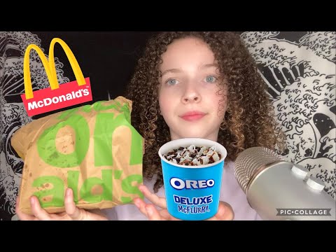 ASMR | MOST POPULAR FOOD FROM MCDONALDS 🍔🍟🍗