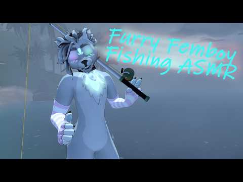 [ASMR] Furry Femboy Fishing to relax and sleep to
