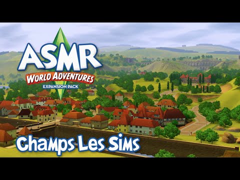 Sims 3 ASMR | Let's have an adventure in France! 🏰 [World Adventures EP]