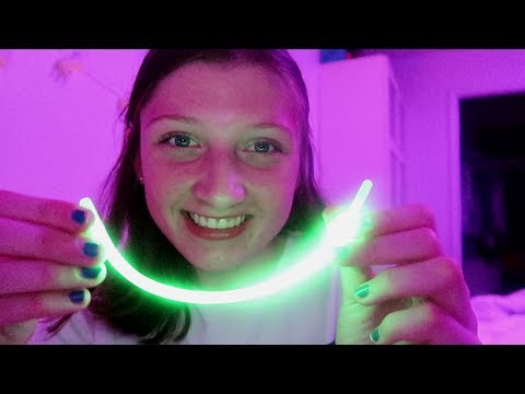 ASMR in the Dark | Cracking Glow Sticks & Light Triggers