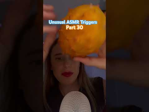 Unusual ASMR triggers part 30 😴🥰 #asmr #asmrtapping #asmrtingles #tingles #asmrcommunity #sleep