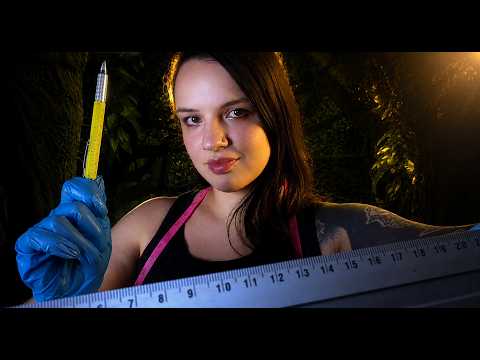 ASMR | Face Measuring mit VERSCHIEDENEN Tools 📏 | Detailliertes Gesicht messen zum Einschlafen